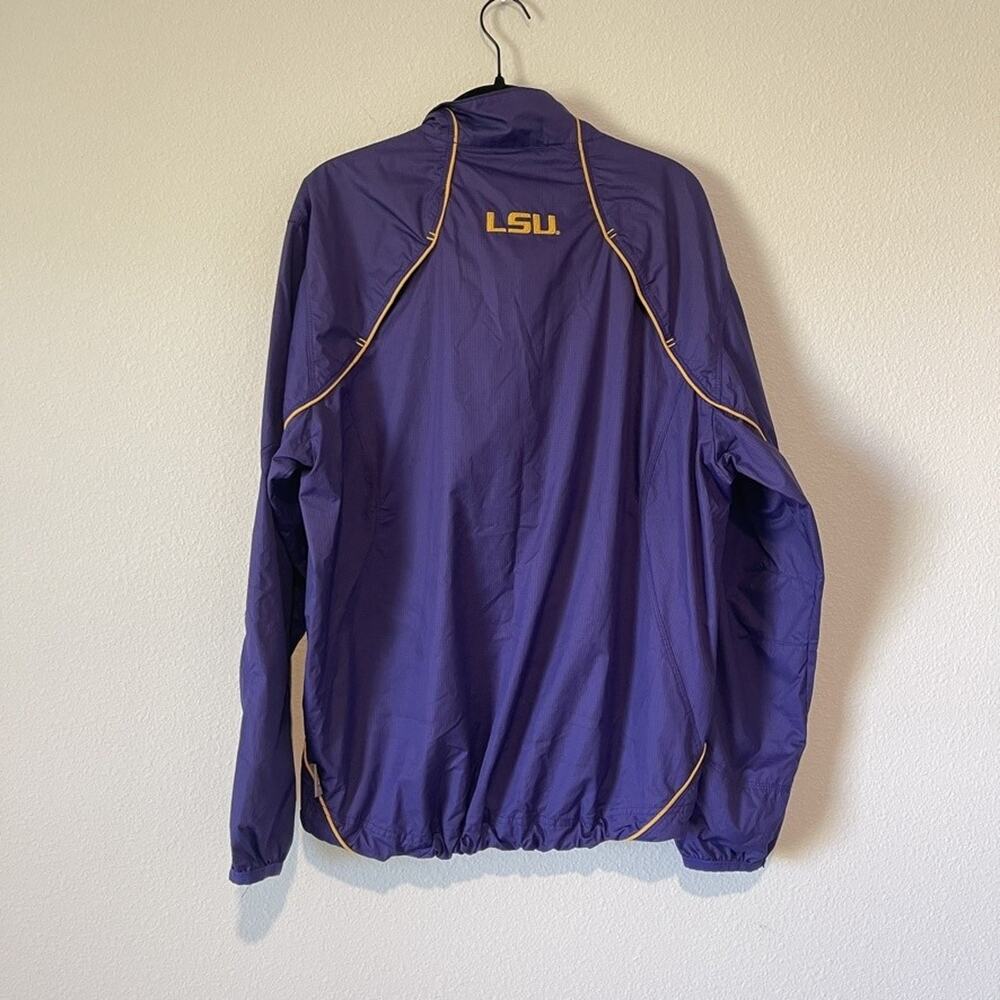 LSU Tigers Jacket Mens Small NCAA Football Nike Storm-Fit Windbreaker - Picture 16 of 16